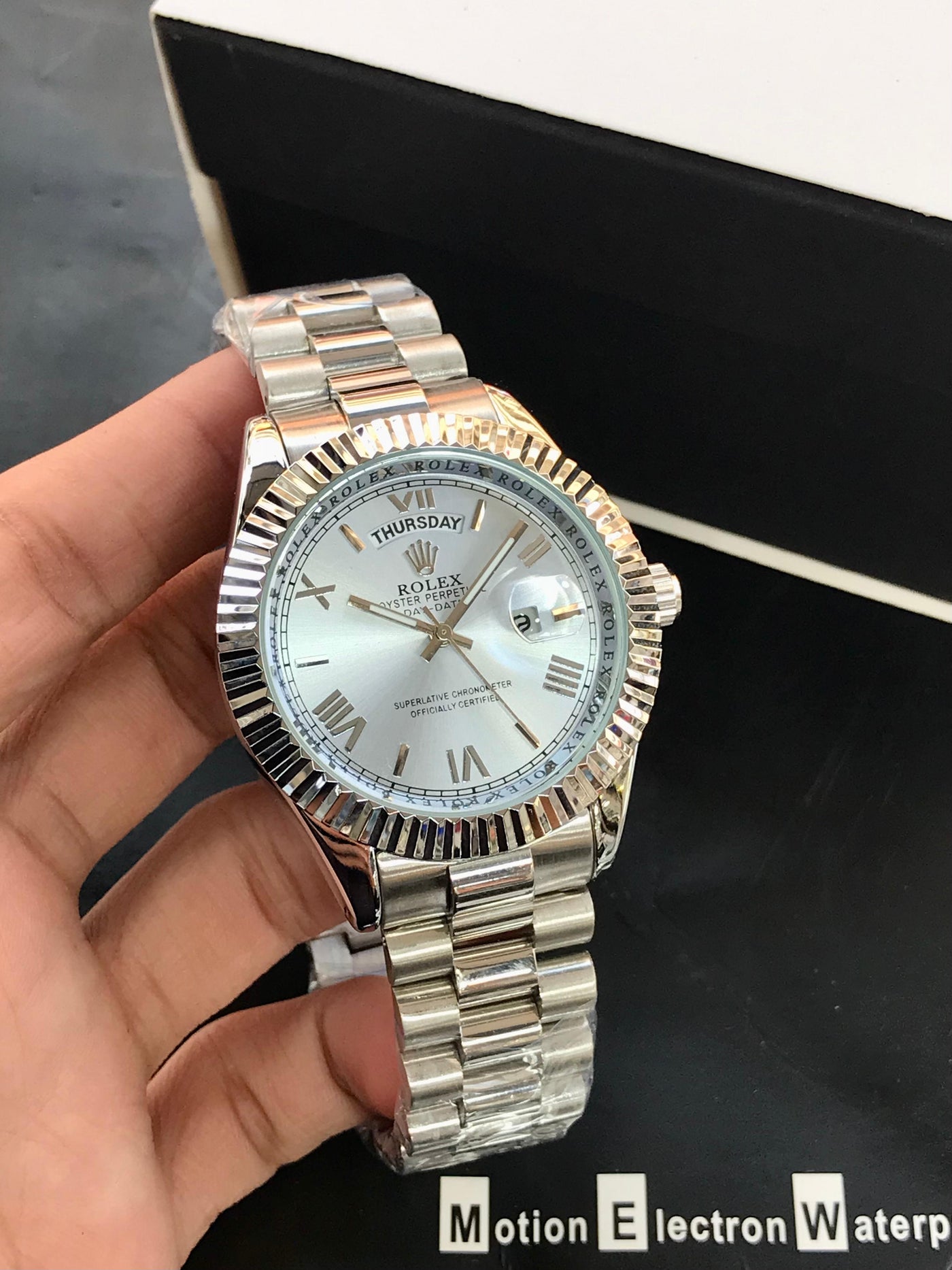 ROLEX MENS WATCH- STAINLESS STEEL