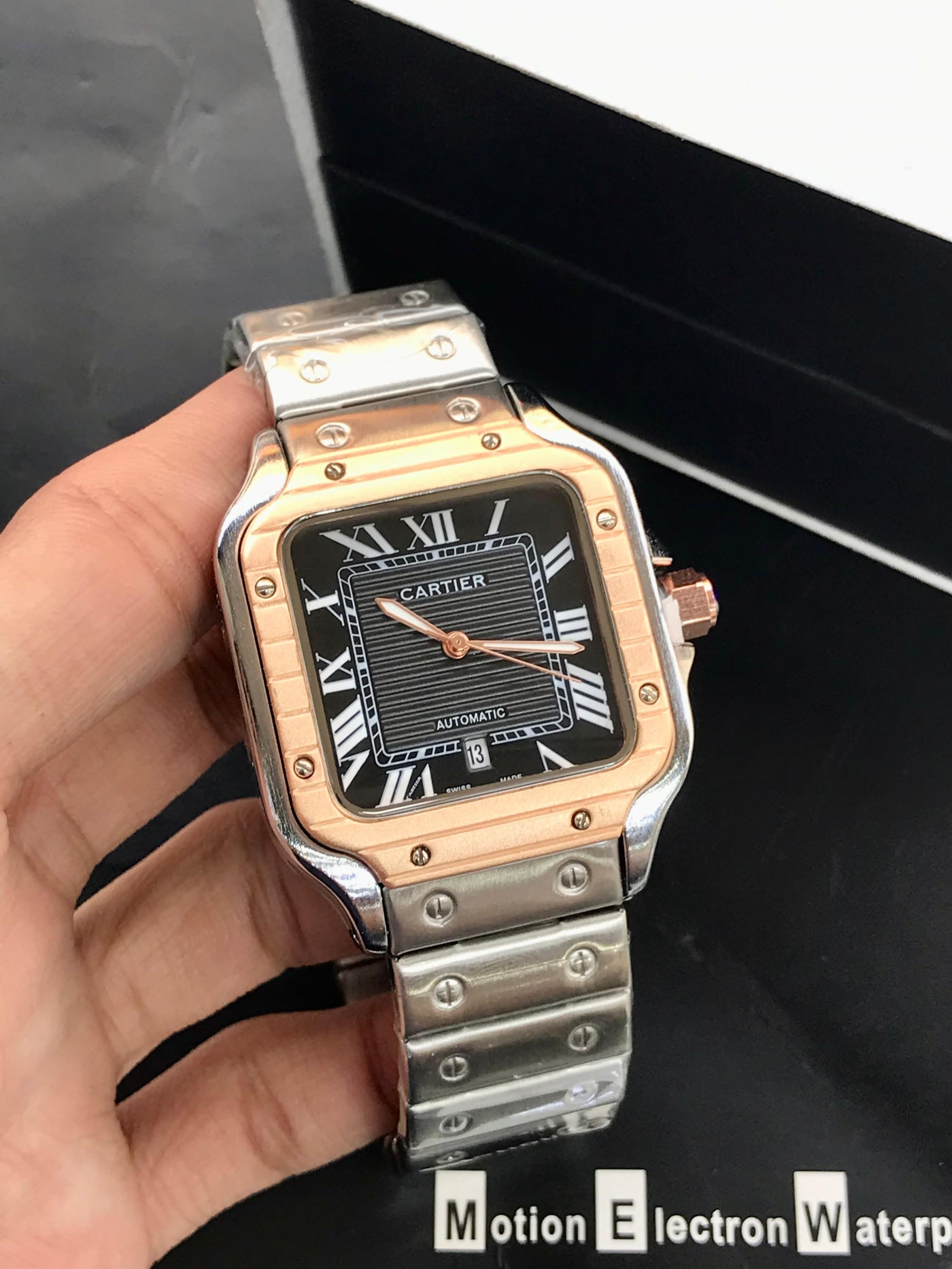 Cartier Santos Watch – Quartz,Stainless steel